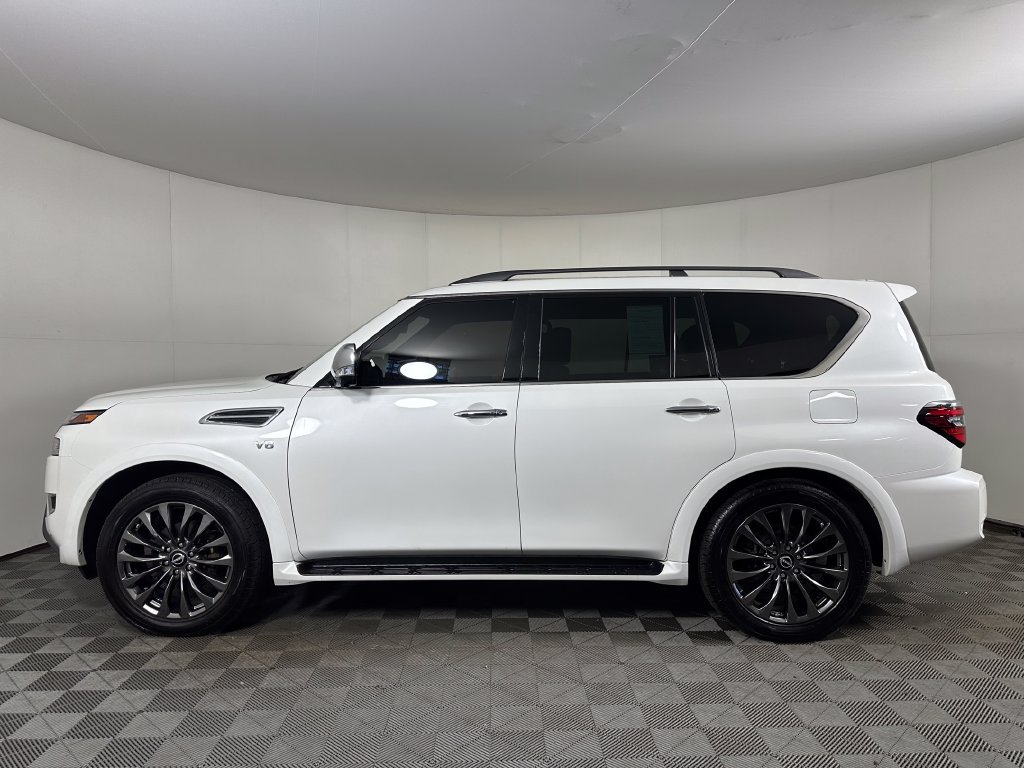 Used 2021 Nissan Armada Platinum w/ Captain's Chairs Package AWD/4WD image 2