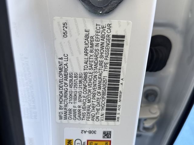 Certified 2025 Honda Accord Touring image 37