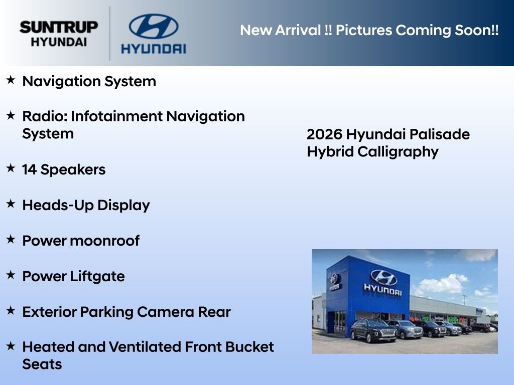 New 2026 Hyundai Palisade Calligraphy AWD/4WD image 2
