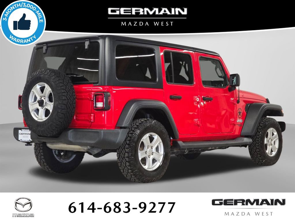 Used 2018 Jeep Wrangler Unlimited Sport S AWD/4WD image 9