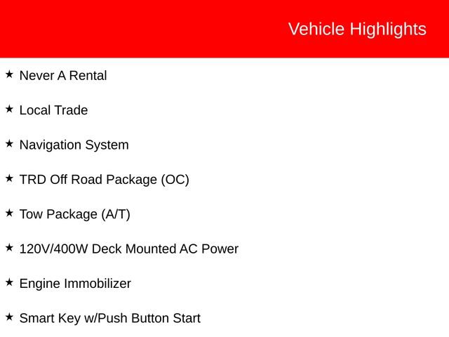 Used 2017 Toyota Tacoma TRD Off-Road w/ Tow Package (A/T) AWD/4WD image 4