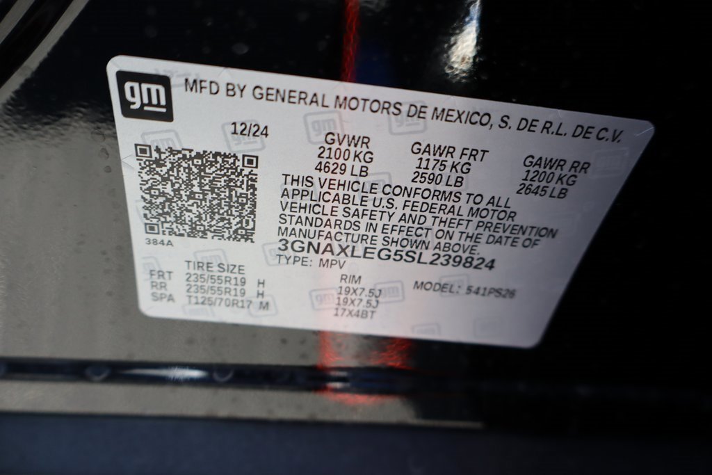 New 2025 Chevrolet Equinox RS image 34