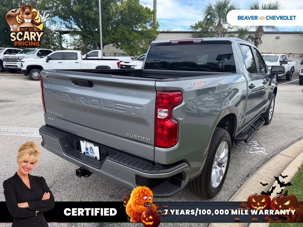 Used 2025 Chevrolet Silverado 1500 Custom AWD/4WD image 4