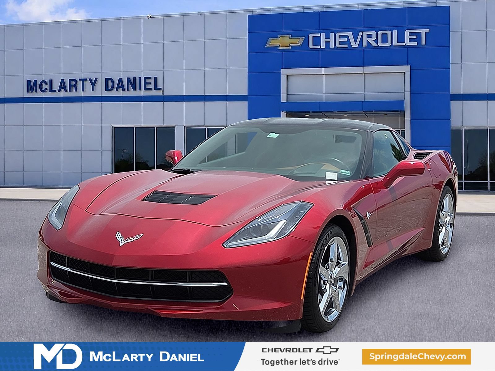 Used 2014 Chevrolet Corvette Stingray Coupe w/ 3LT Preferred Equipment Group RWD image 2