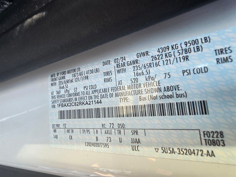 Used 2024 Ford Transit 350 XLT RWD image 34