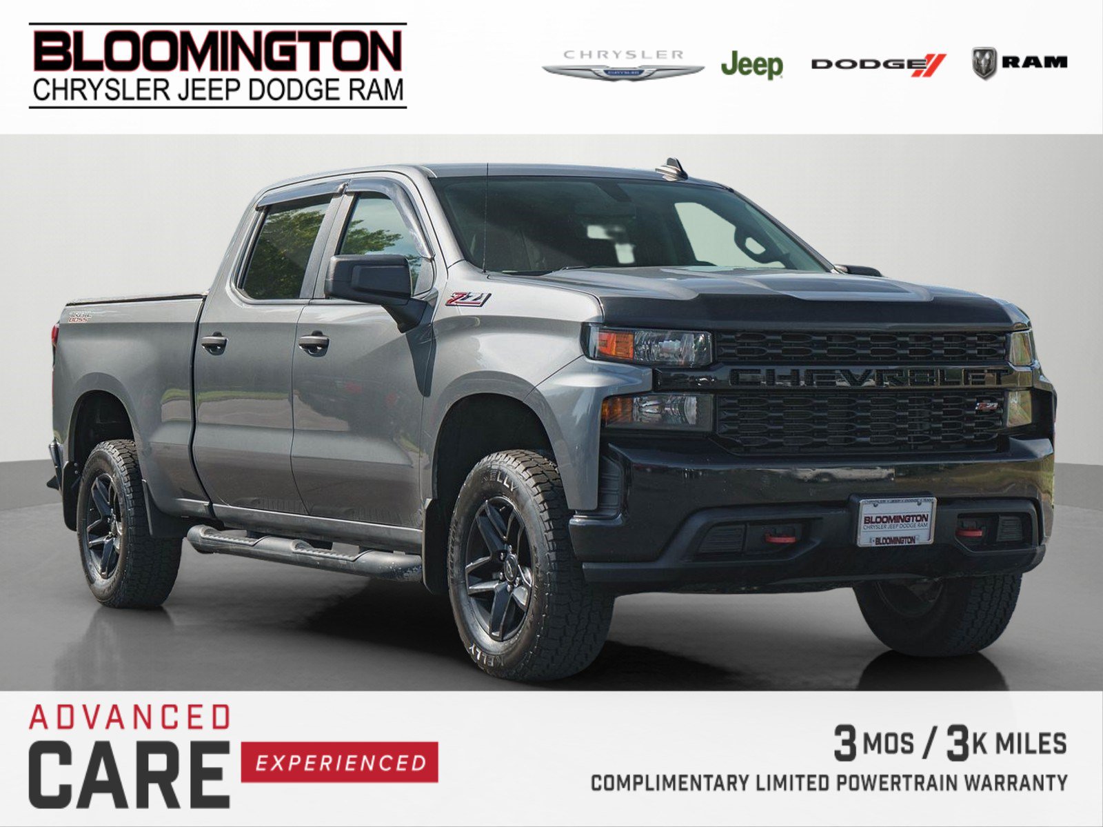 Used 2020 Chevrolet Silverado 1500 Custom Trail Boss w/ Custom Convenience Package