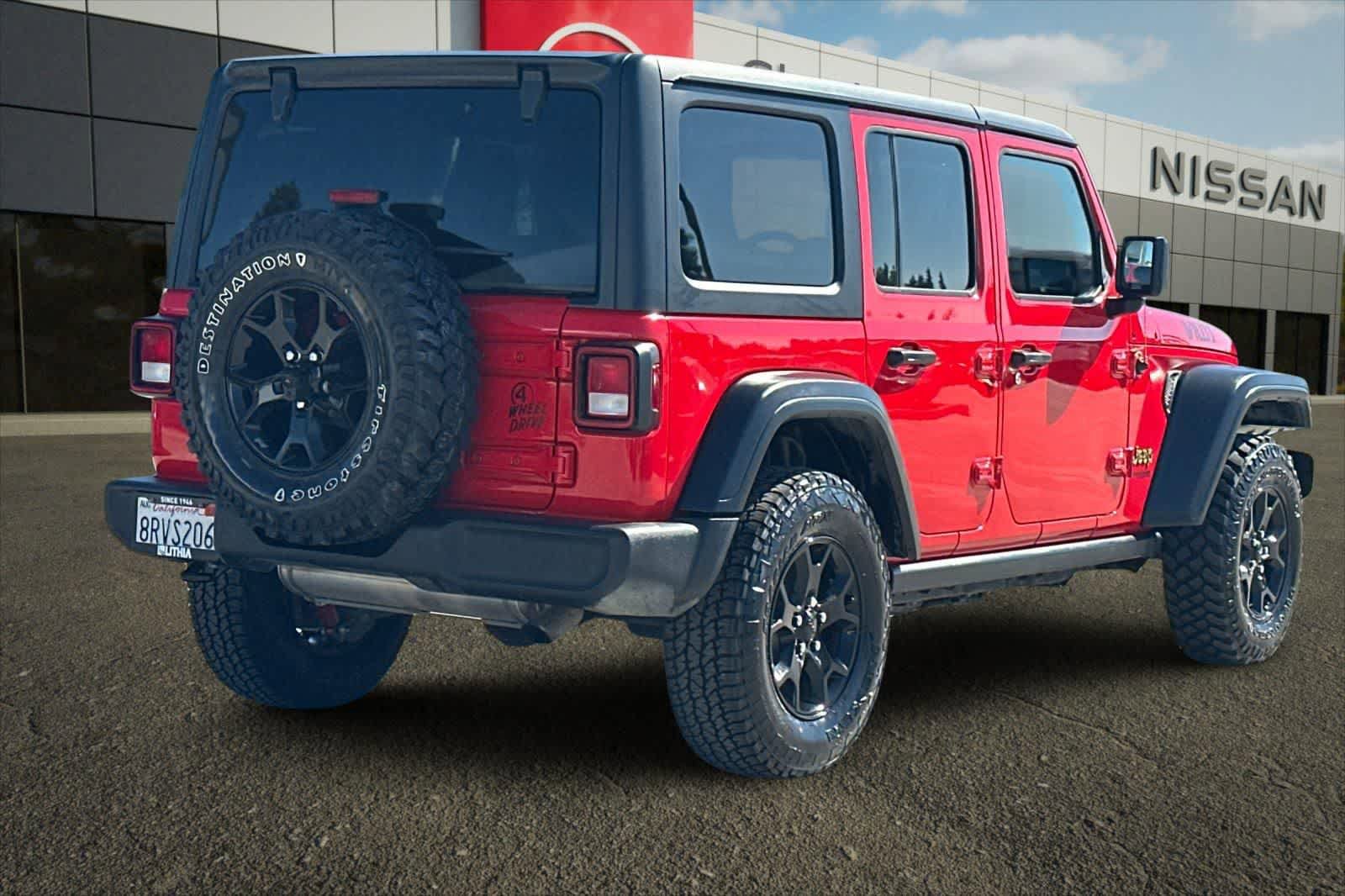 Used 2020 Jeep Wrangler Unlimited Sport AWD/4WD image 3
