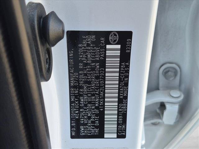 Used 2020 Toyota Camry XSE w/ Driver Assist Package FWD image 18