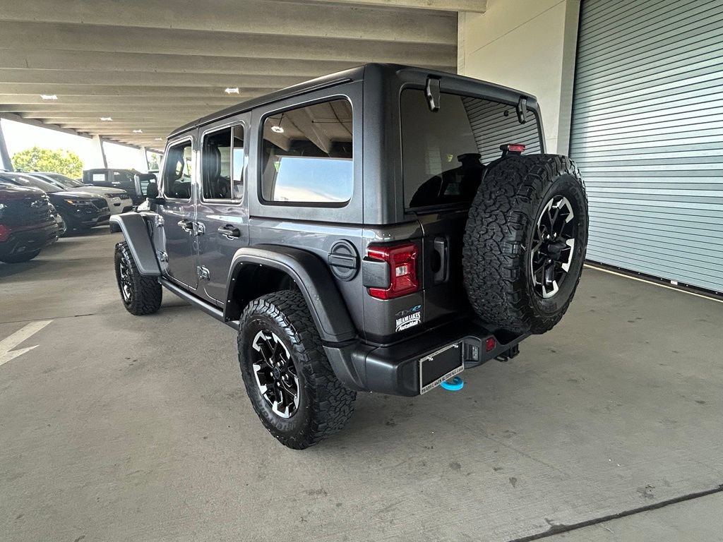 Used 2024 Jeep Wrangler Unlimited Rubicon 4xe AWD/4WD image 3
