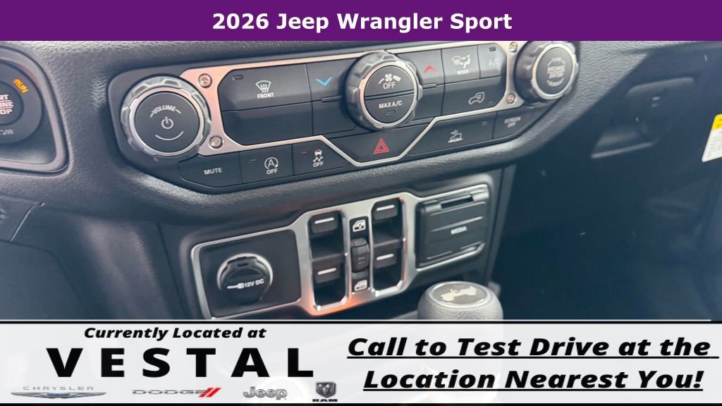 New 2026 Jeep Wrangler Sport image 28