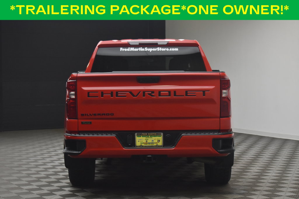 Used 2022 Chevrolet Silverado 1500 Custom w/ LPO, Dark Essentials Package AWD/4WD image 6