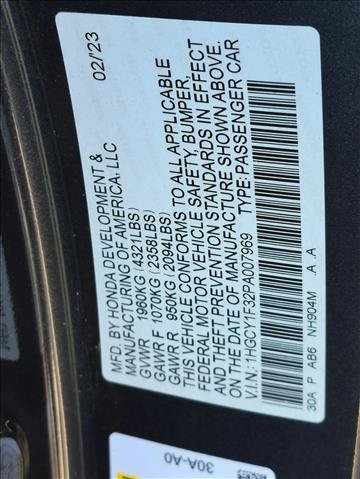 Used 2023 Honda Accord EX image 22