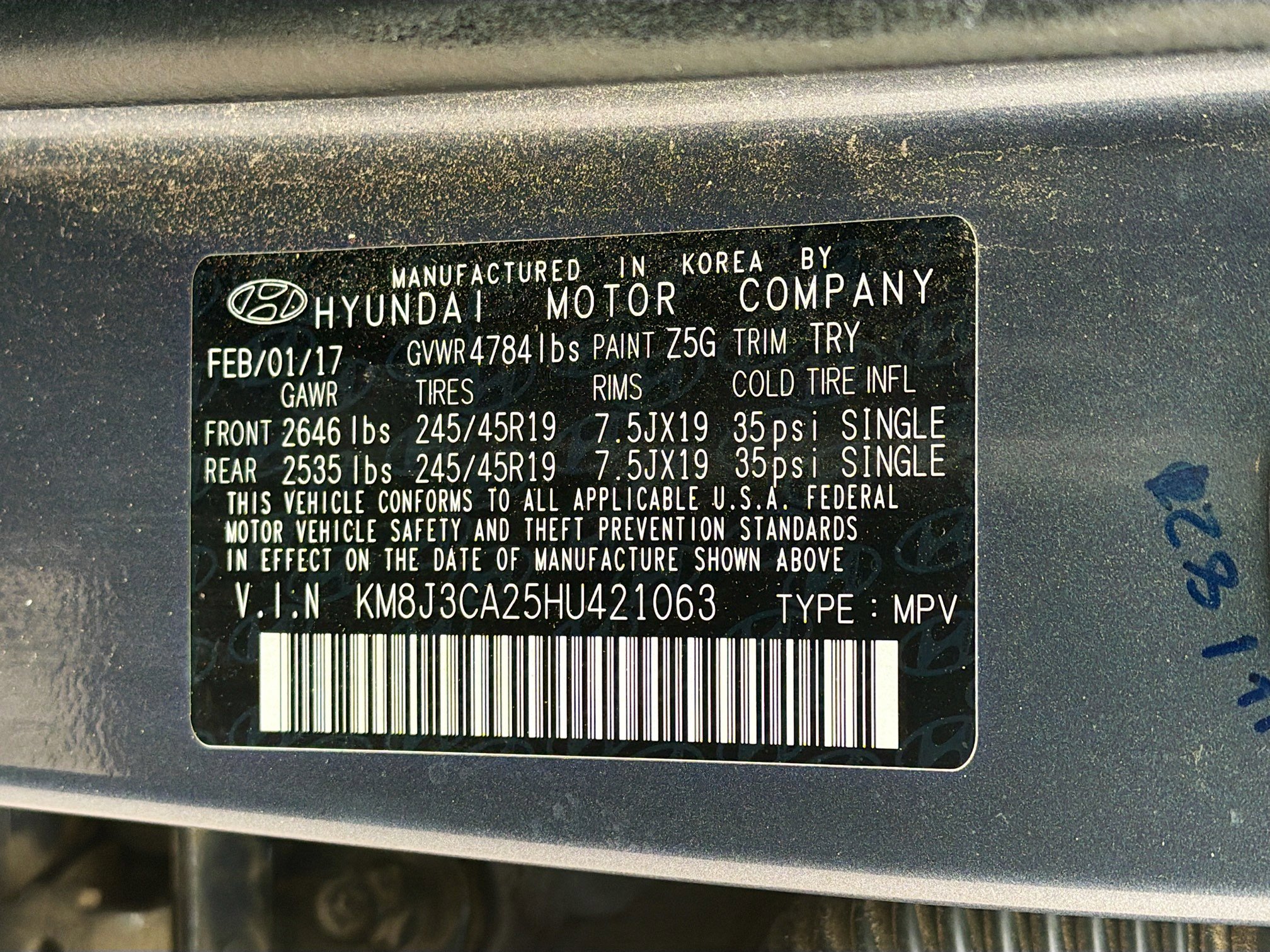 Used 2017 Hyundai Tucson Sport image 12