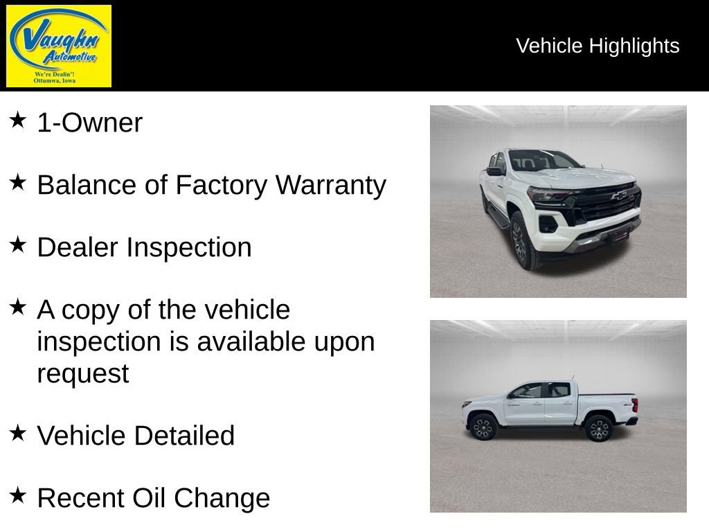 Used 2023 Chevrolet Colorado Z71 w/ Z71 Convenience Package 2 image 2