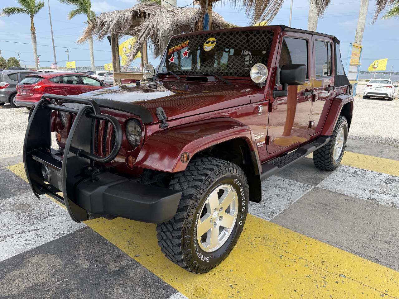 Used 2008 Jeep Wrangler Unlimited Sahara AWD/4WD image 1