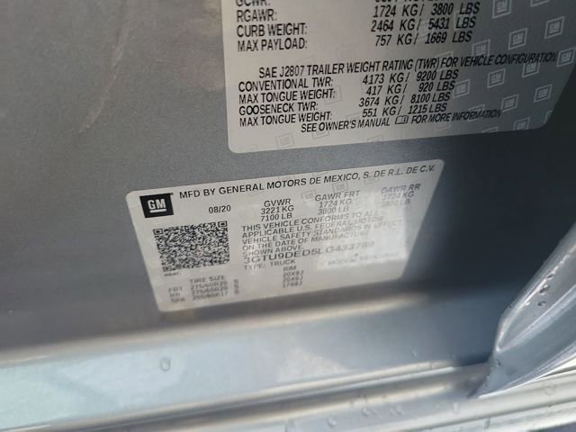 Used 2020 GMC Sierra 1500 SLT w/ SLT Premium Package image 34