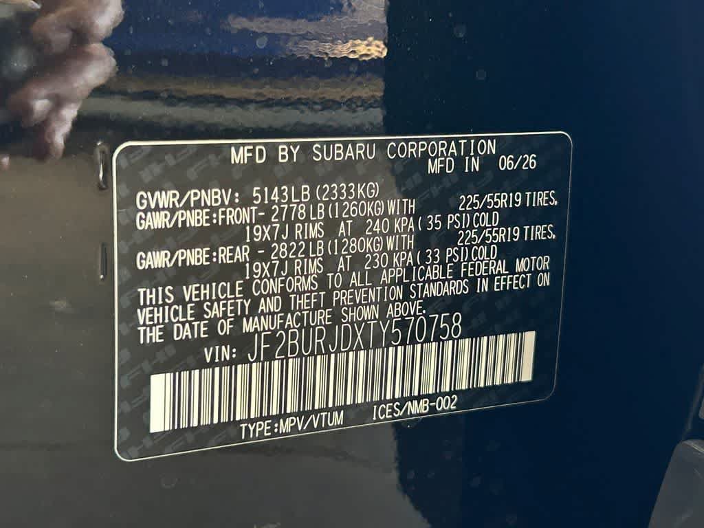 New 2026 Subaru Outback Touring XT AWD/4WD image 22