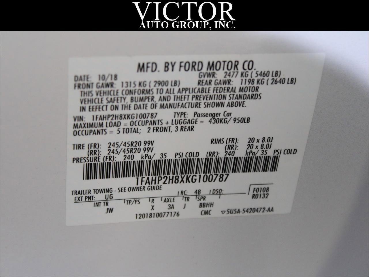 Used 2019 Ford Taurus SEL w/ Equipment Group 201A image 40