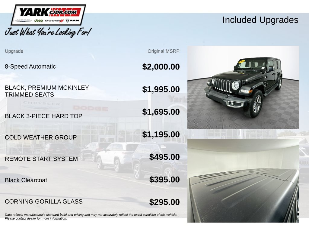 Certified 2022 Jeep Wrangler Unlimited Sahara w/ Cold Weather Group AWD/4WD image 5
