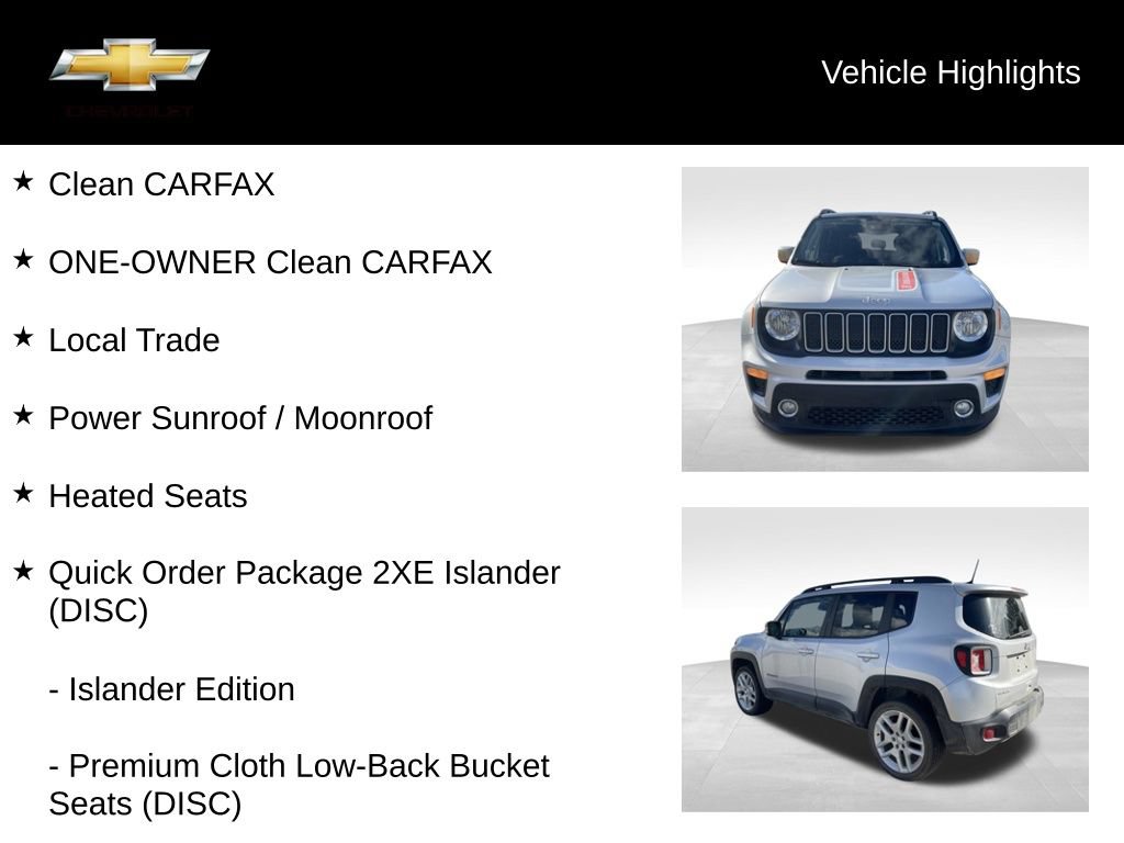 Used 2021 Jeep Renegade Latitude AWD/4WD image 17