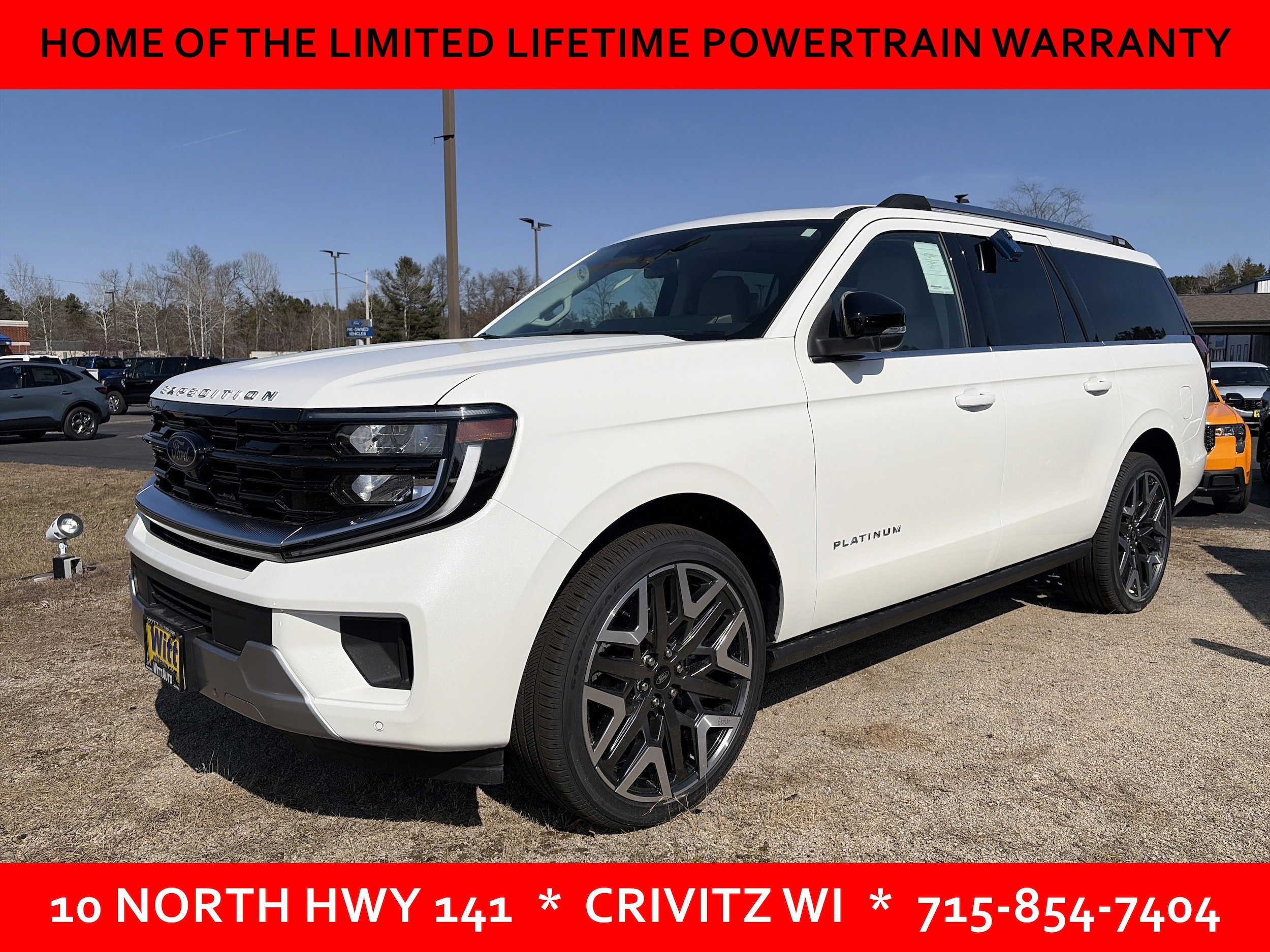 New 2026 Ford Expedition Max Platinum w/ Platinum Ultimate Package AWD/4WD image 2