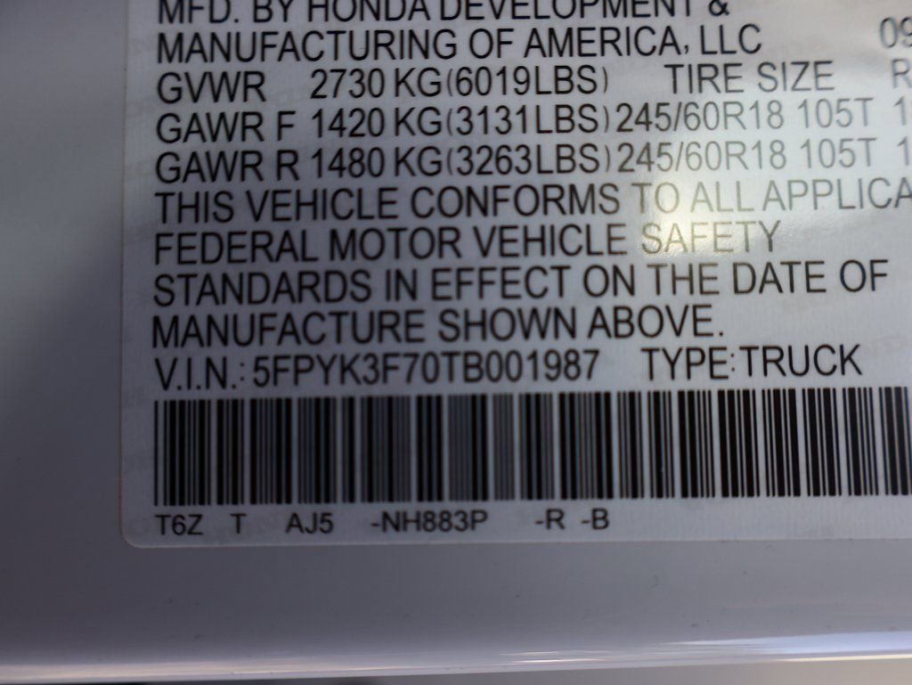 New 2026 Honda Ridgeline TrailSport+ image 35