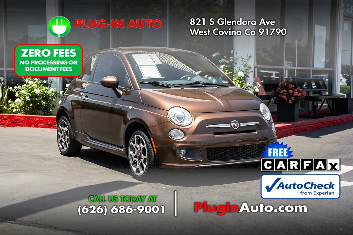Used 2012 FIAT 500 Sport w/ Safety & Sound Pkg FWD image 3