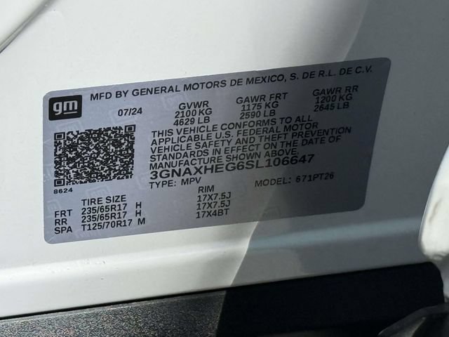 Certified 2025 Chevrolet Equinox LT w/ Safety and Technology Package FWD image 25
