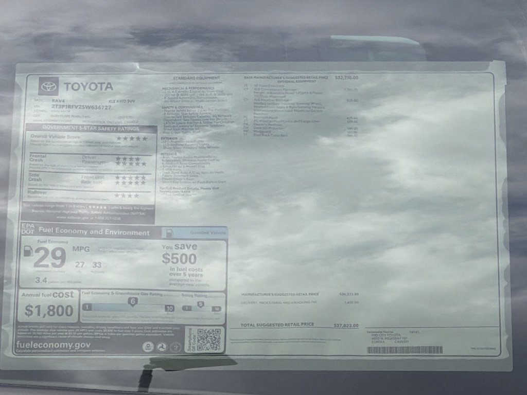 New 2025 Toyota RAV4 XLE w/ Convenience Package image 27