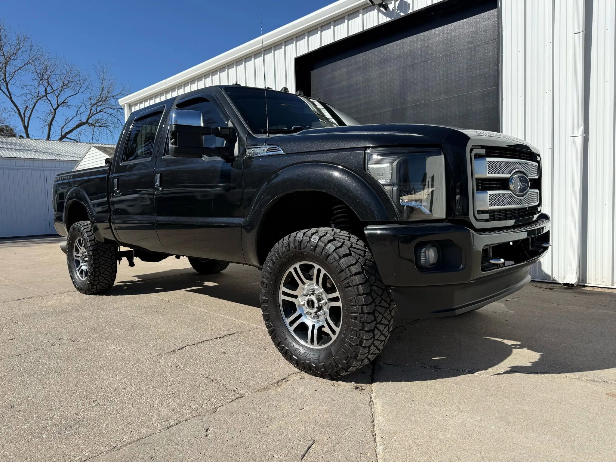 Used 2015 Ford F250 Platinum w/ Snow Plow Prep Package image 2