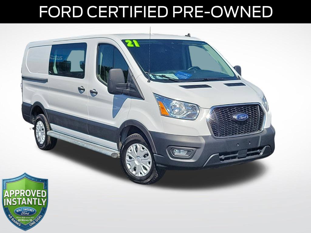 Certified 2021 Ford Transit 250 Low Roof w/ Exterior Upgrade Package RWD image 1