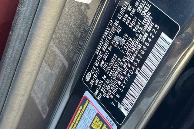 Used 2018 Kia Sorento SX image 36