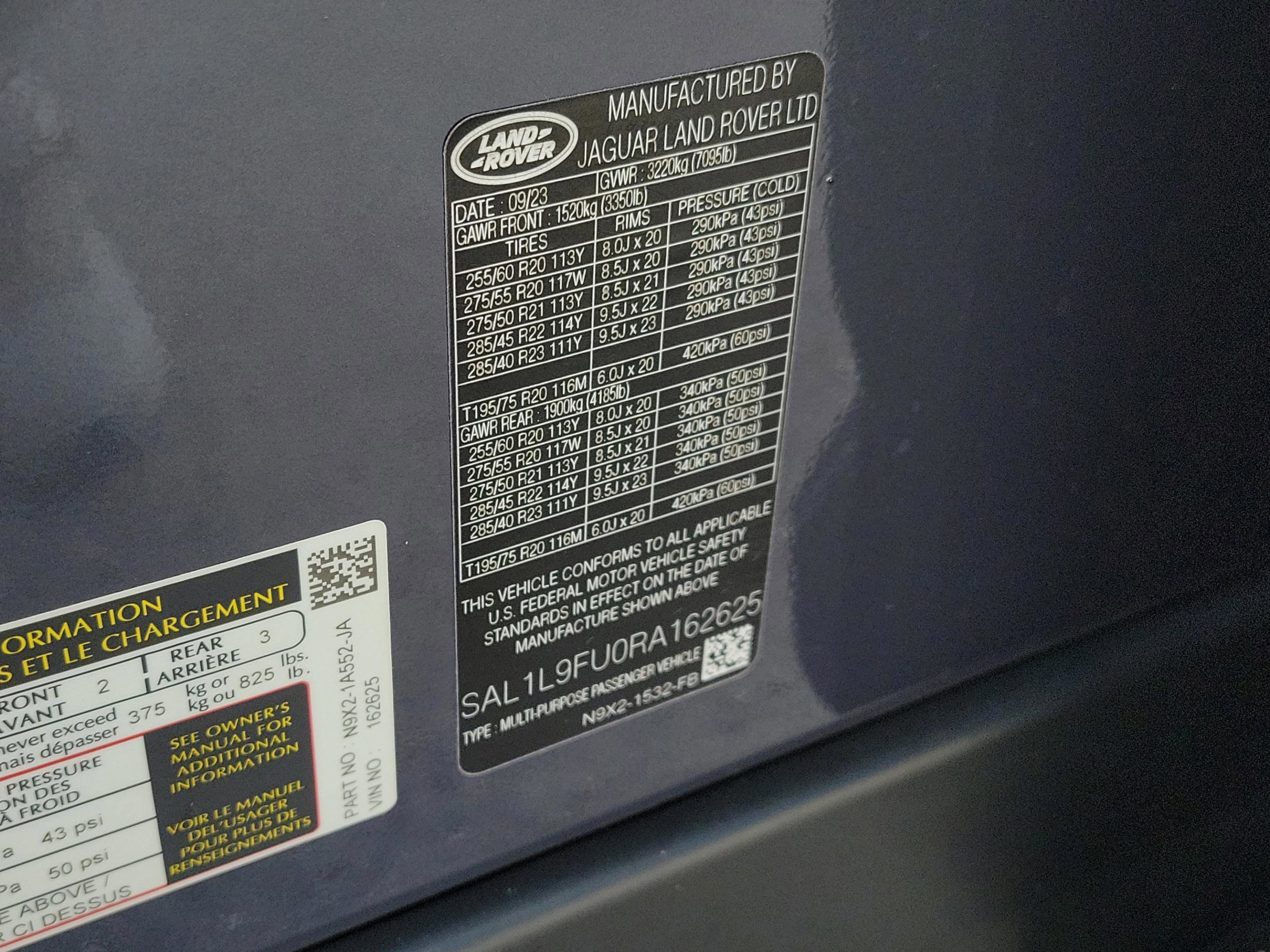 Used 2024 Land Rover Range Rover Sport Dynamic SE image 26