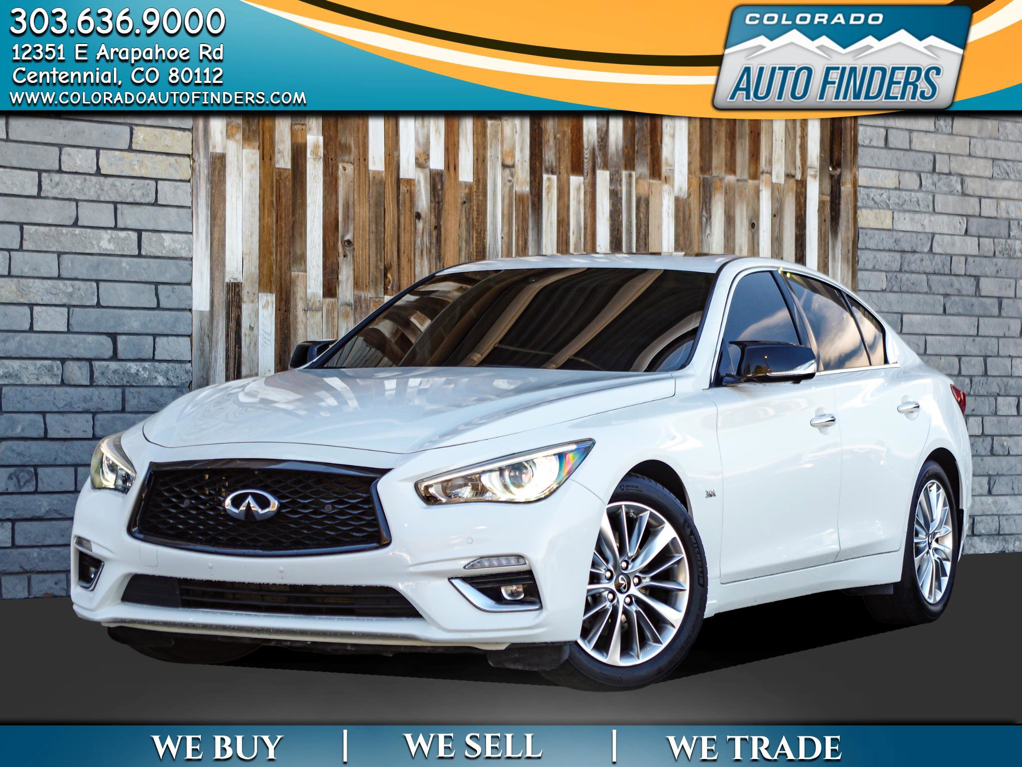 Used 2020 INFINITI Q50 Luxe w/ Essential Package (3.0T Luxe)