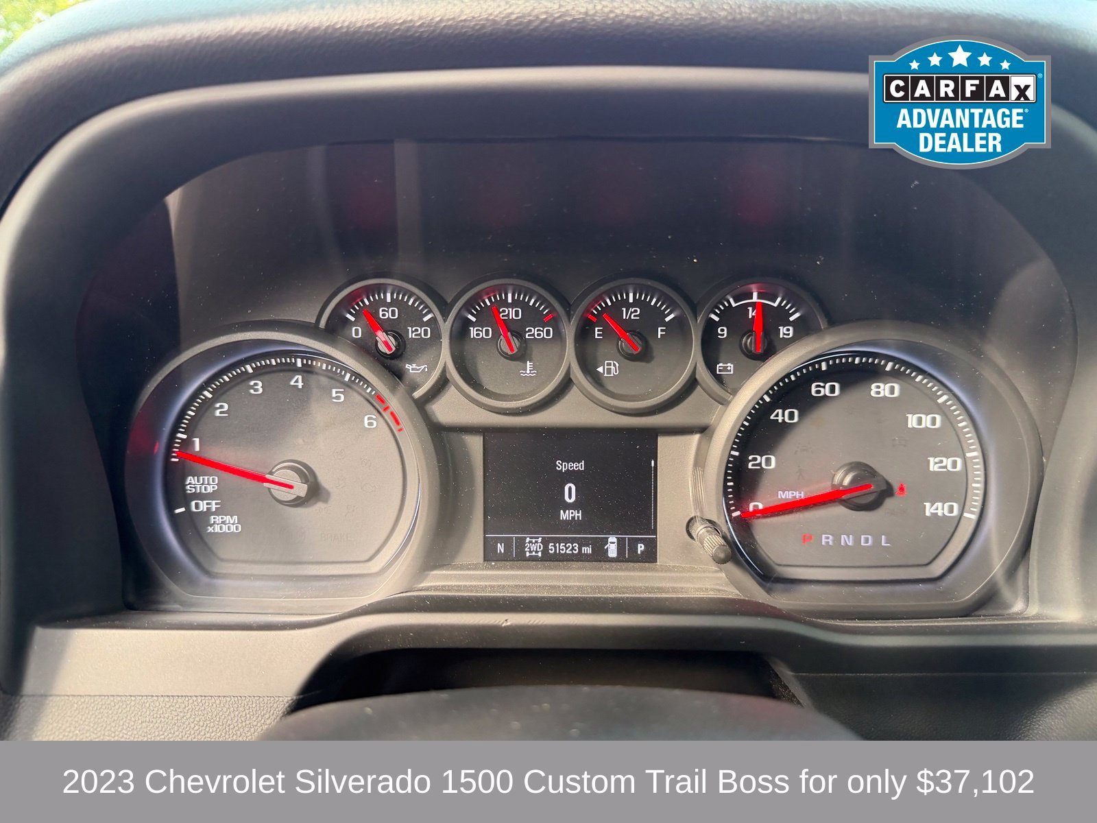 Used 2023 Chevrolet Silverado 1500 Custom Trail Boss AWD/4WD image 14