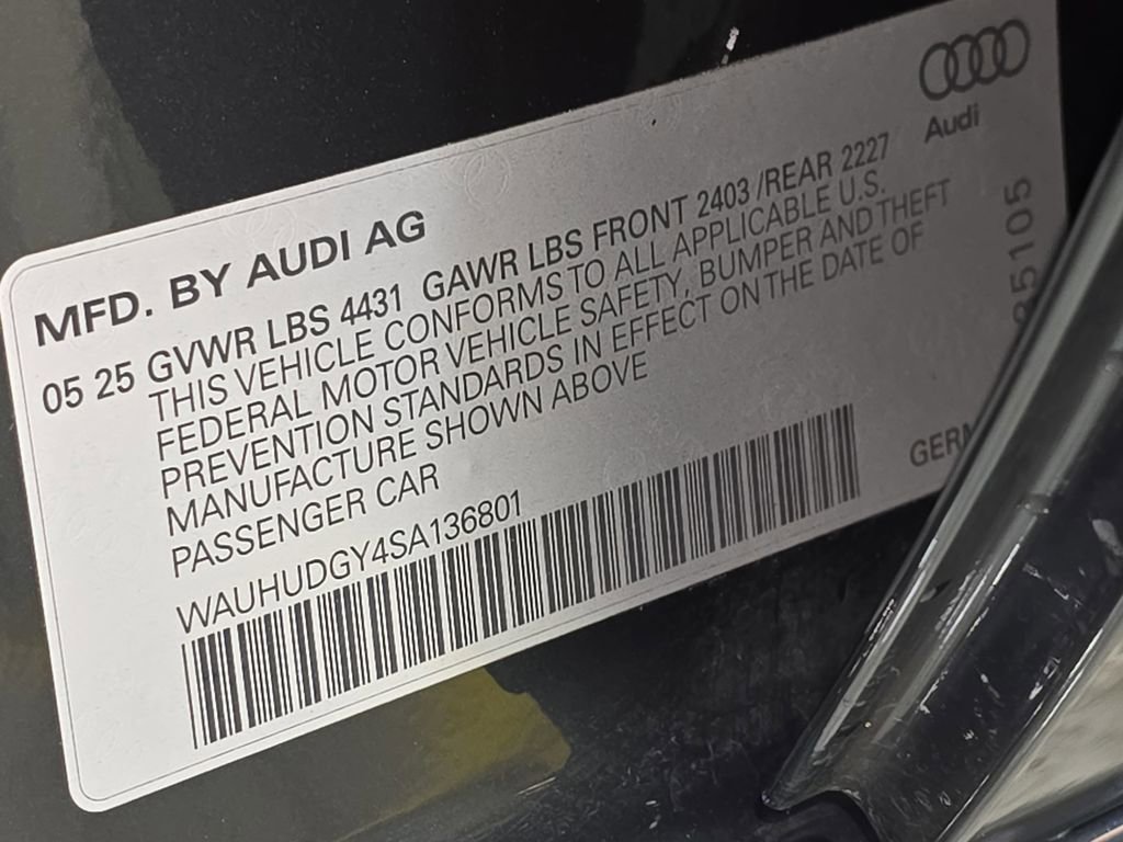 Used 2025 Audi A3 2.0T Premium Plus w/ Premium Plus Package image 38