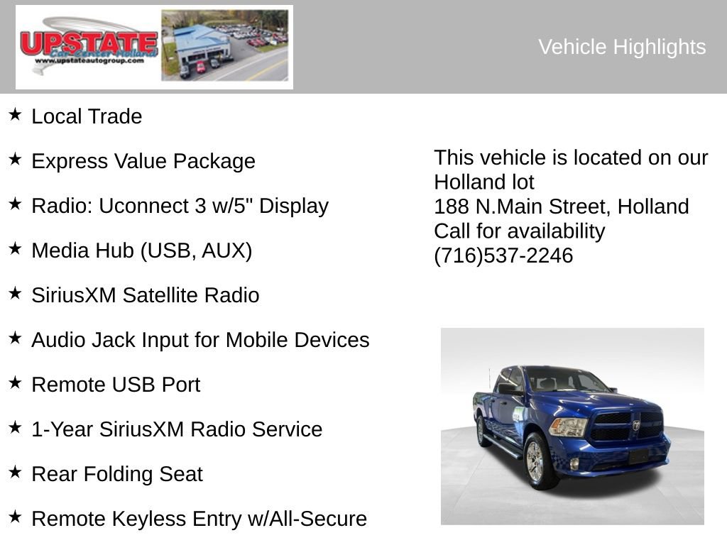 Used 2019 RAM 1500 Express w/ Express Value Package image 8