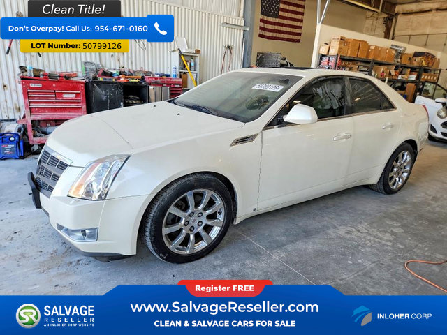Used 2008 Cadillac CTS 3.6 AWD w/ Wood Trim Package image 1