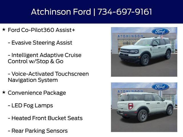 Certified 2024 Ford Bronco Sport Big Bend w/ Convenience Package image 13