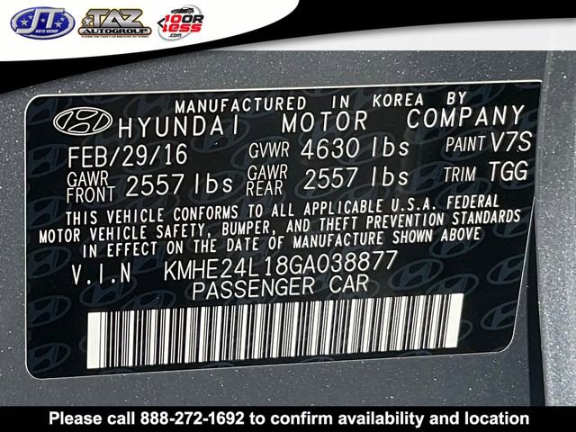 Used 2016 Hyundai Sonata SE FWD image 20