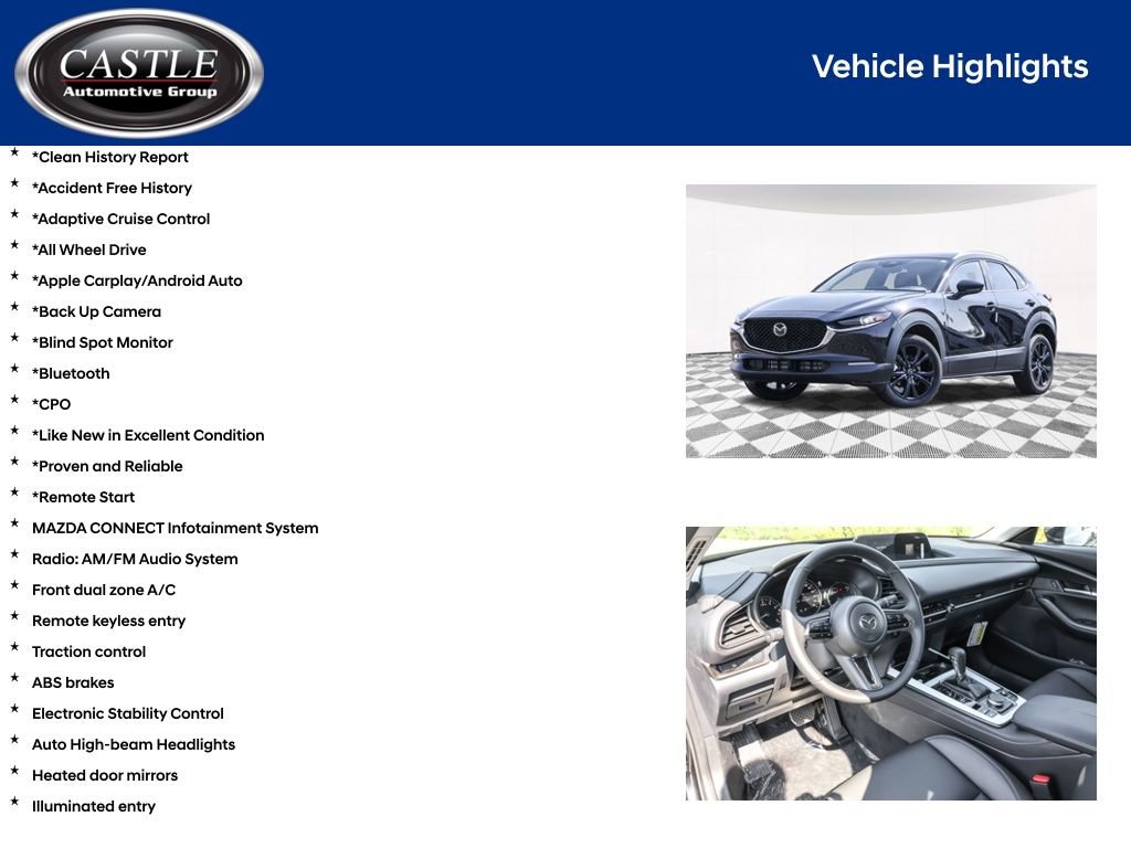 Used 2025 MAZDA CX-30 AWD 2.5 S w/ Select Sport Pkg image 4