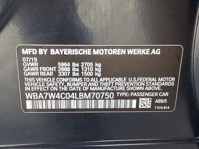 Used 2020 BMW 745e xDrive image 29