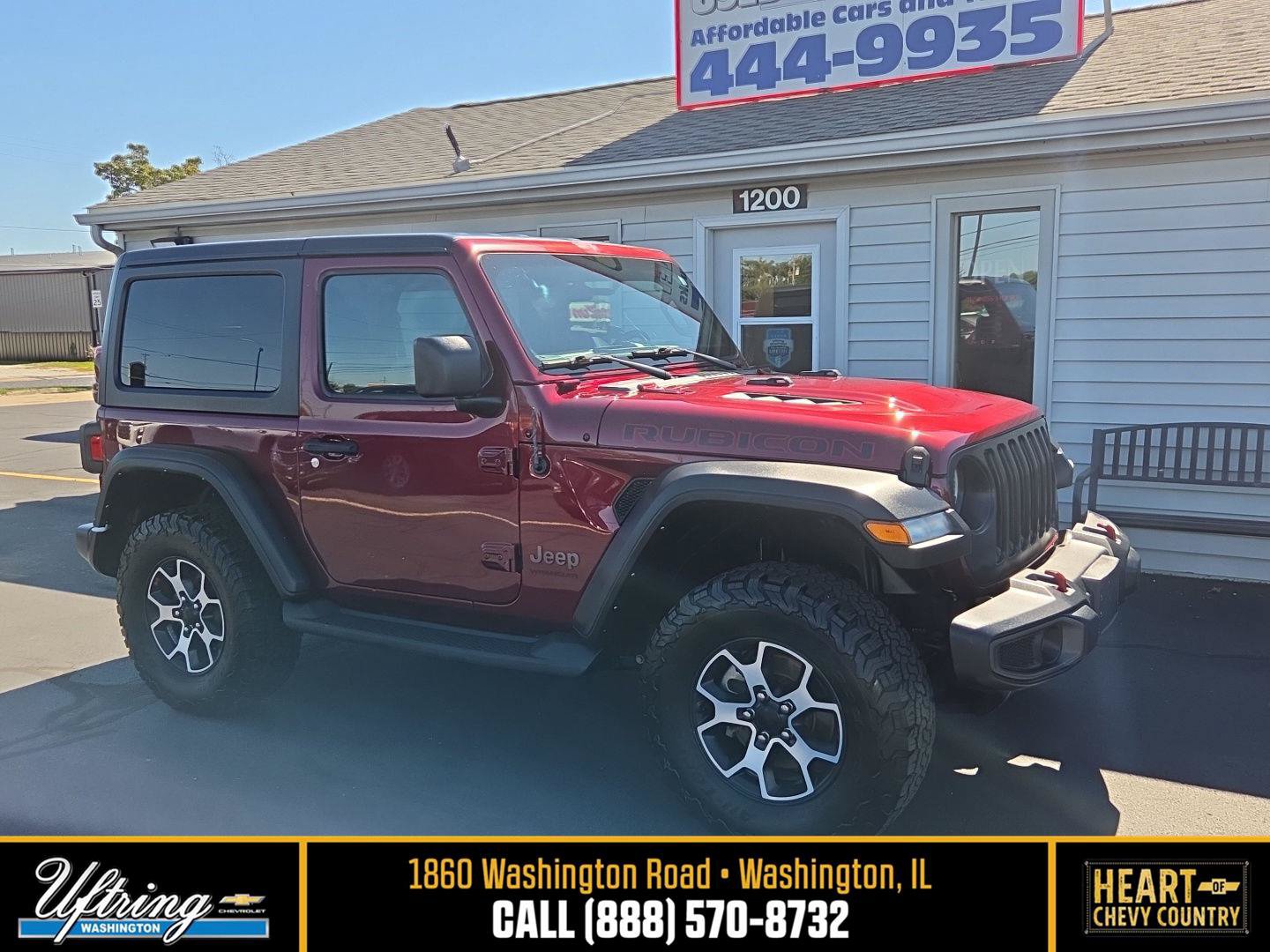 Used 2021 Jeep Wrangler Rubicon AWD/4WD image 1