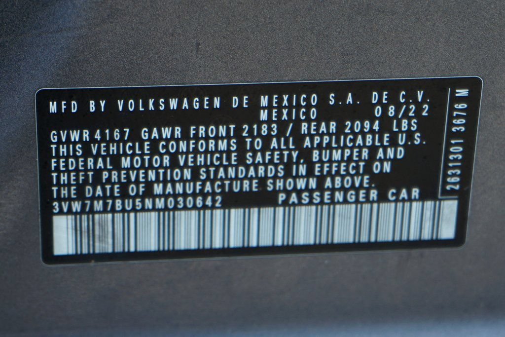 Used 2022 Volkswagen Jetta SE FWD image 50