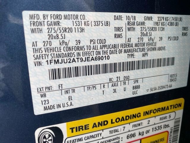Used 2018 Ford Expedition Limited AWD/4WD image 6