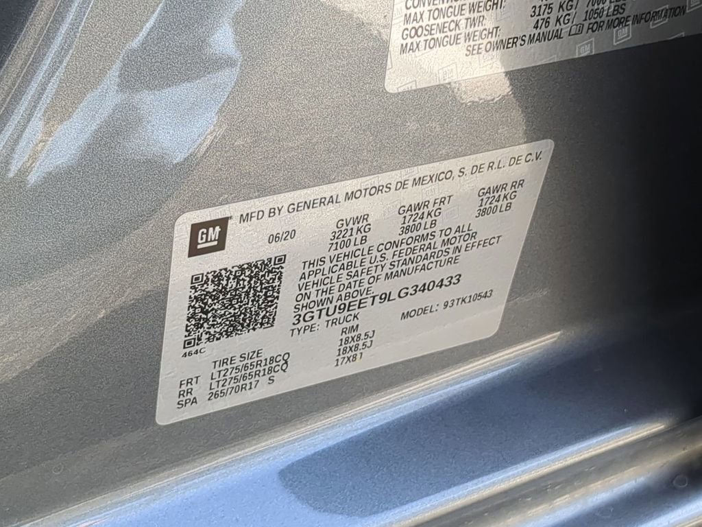 Used 2020 GMC Sierra 1500 AT4 w/ AT4 Premium Package AWD/4WD image 38