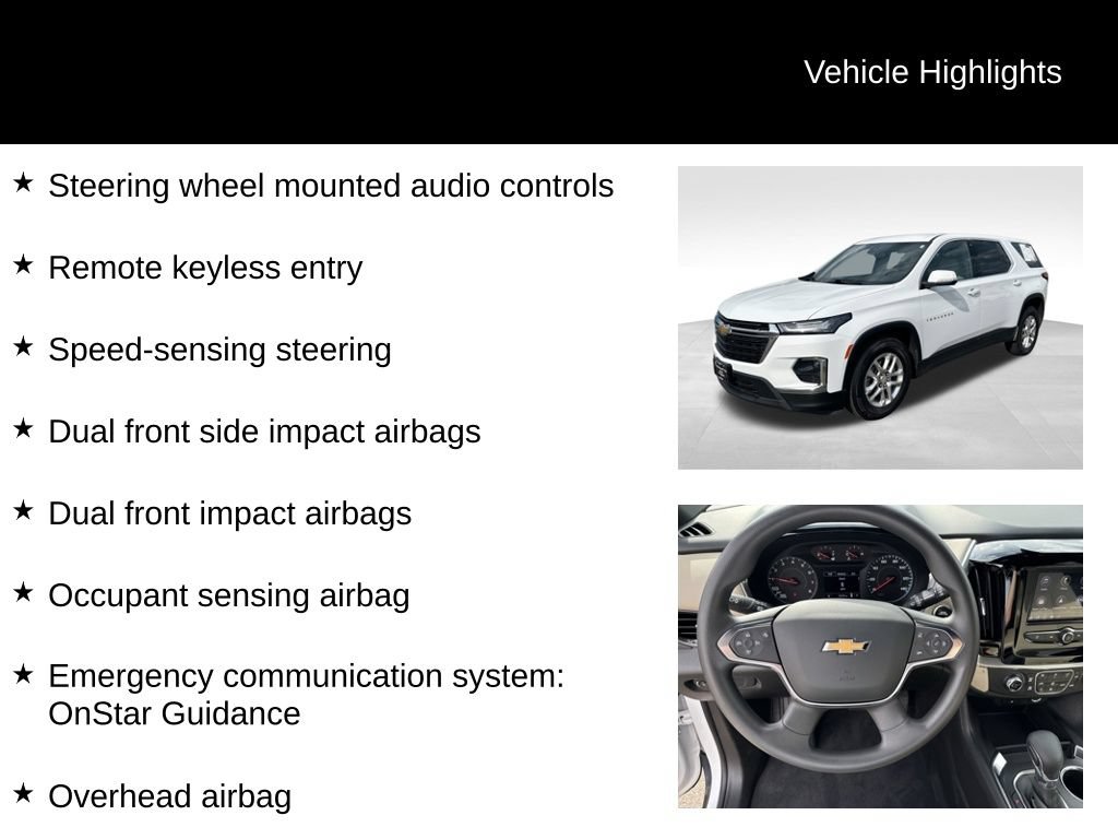 Certified 2022 Chevrolet Traverse LS AWD/4WD image 16