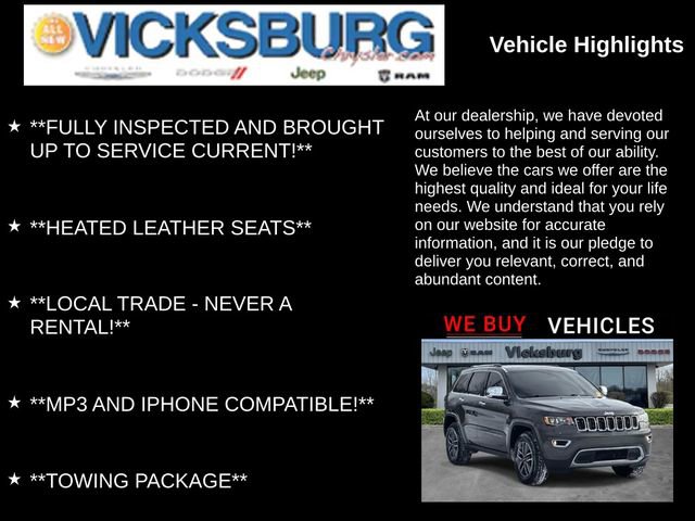 Used 2021 Jeep Grand Cherokee Limited w/ Trailer Tow Group IV image 13