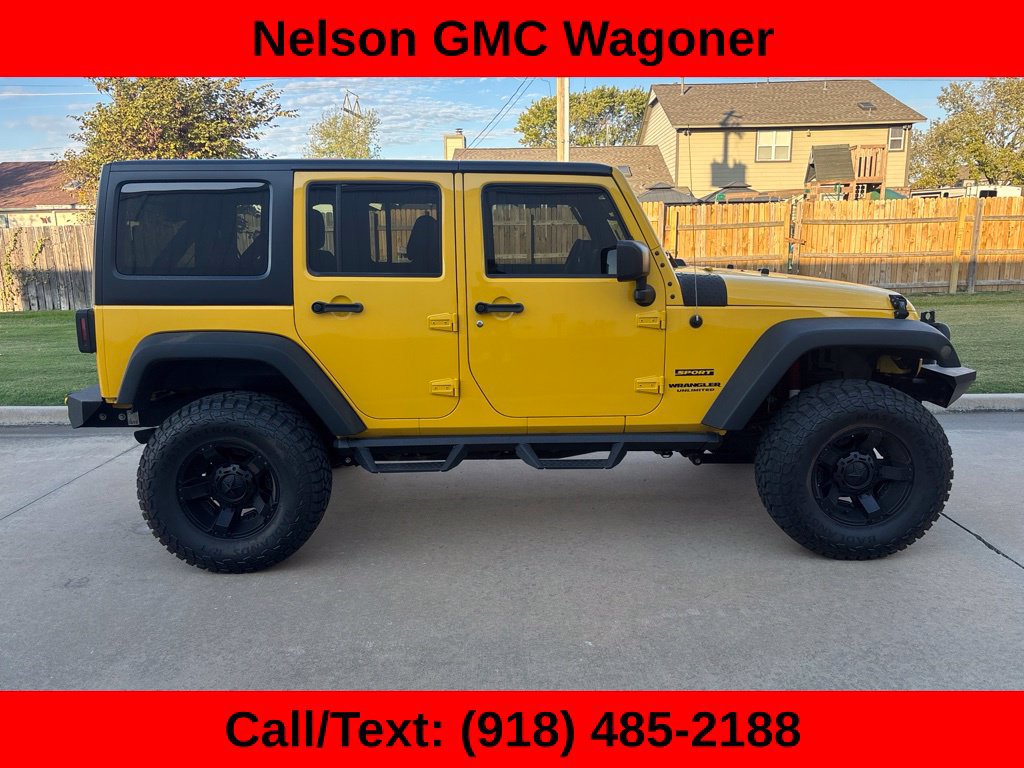 Used 2015 Jeep Wrangler Unlimited Sport w/ Quick Order Package 24S AWD/4WD image 4
