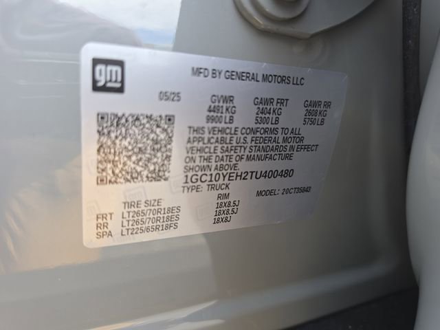 New 2026 Chevrolet Silverado EV LT image 35